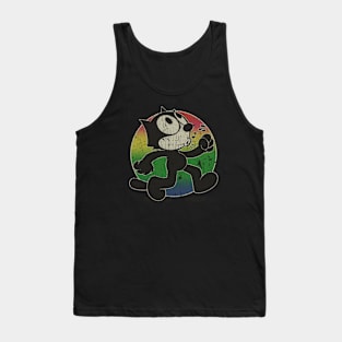 FELIX THE CAT RAINBOW - RETRO STYLE Tank Top